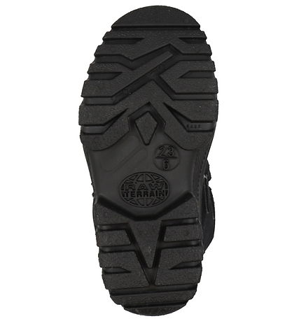En Fant Vinterkängor - Lättvikt Velcro - Kaviar