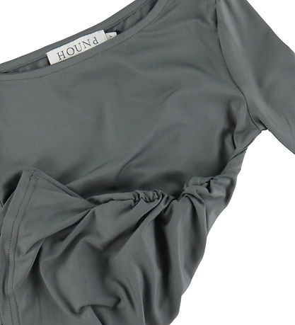 Hound Blouse - Wrinkle Top - Grey Hound Blouse - Wrinkle Top - Grey