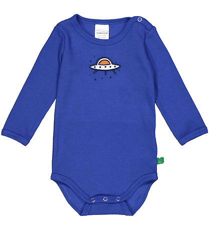 Freds World Bodysuit L/æ - Rib - Galaxy - Star Blue