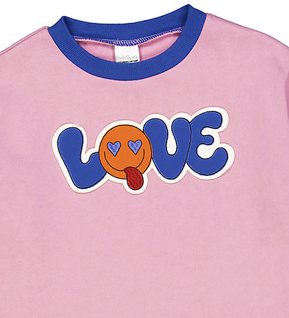 Sweat-shirt Freds World - Heart - Rose Haze