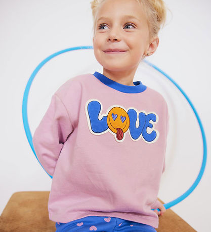 Sweat-shirt Freds World - Heart - Rose Haze