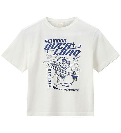 T-Shirt Sofie Schnoor - Blanc comme neige av. Imprimé T-Shirt Sofie Schnoor - Blanc comme neige av. Imprimé