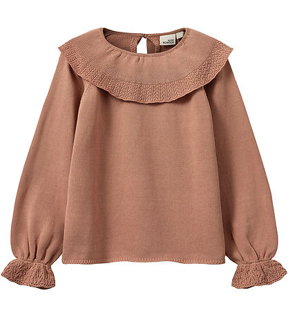 Sofie Schnoor Blouse - Knitted - Rosy Brown Sofie Schnoor Blouse - Knitted - Rosy Brown