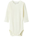 Name It Body L/æ - Noos - Ull - NbfWang - Snow White m. Hålmönst
