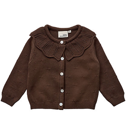 Sofie Schnoor Cardigan - Knitted - Chocolate Brown