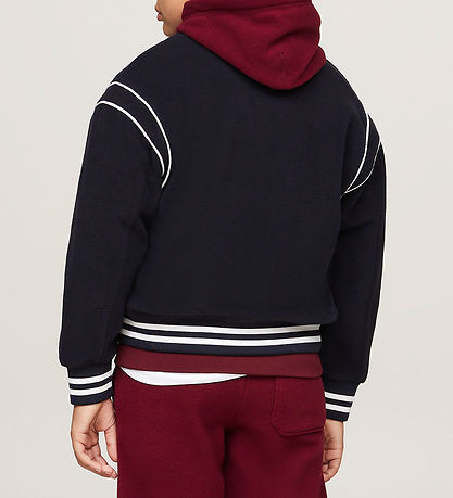 Tommy Hilfiger Fleece Jacket - U Polar Fleece Bomber - Desert Sk