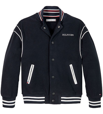 Tommy Hilfiger Fleece Jacket - U Polar Fleece Bomber - Desert Sk