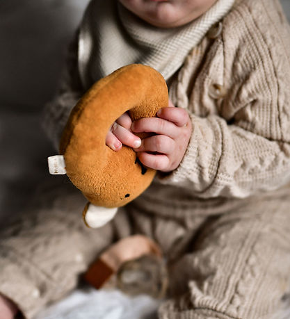 Fabelab Rattle - Bear - Ochre Fabelab Rattle - Bear - Ochre