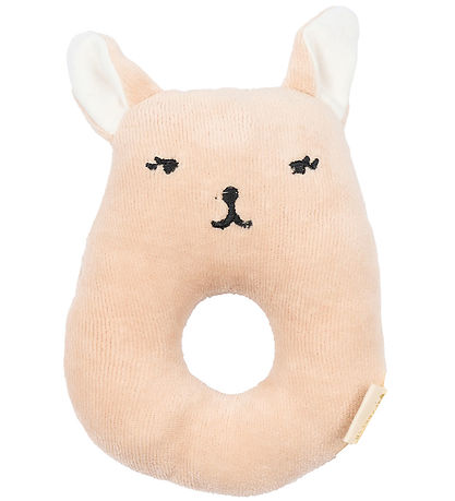 Fabelab Rattle - Bunny - Dusty Rose