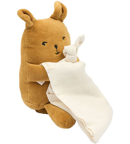 Fabelab Musikalischer Teddybär - Bär - 18 cm - Ochre