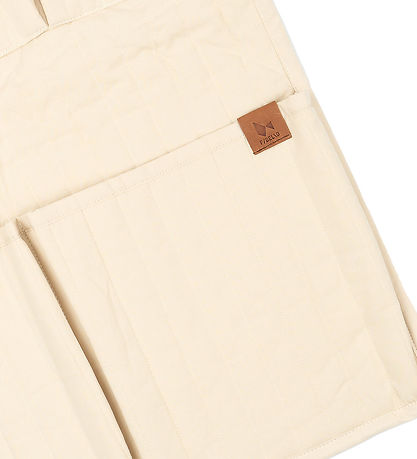 Fabelab Wall Storage w. Pockets - Quilted - 45x65 cm - Oat Milk