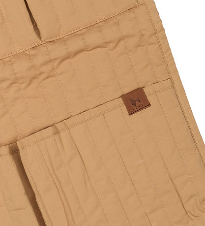 Fabelab Wall Storage w. Pockets - Quilted - 45x65 cm - Caramel