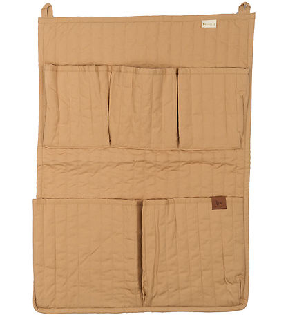 Fabelab Wall Storage w. Pockets - Quilted - 45x65 cm - Caramel