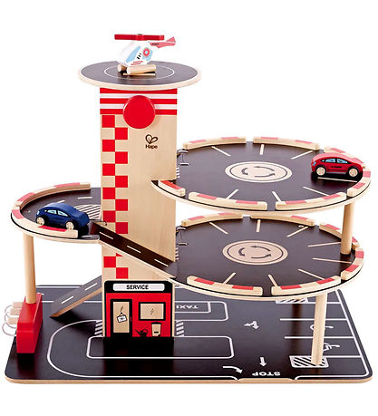 Hape Car Track - Park & Go Garage Hape Car Track - Park & Go Garage