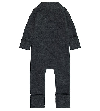 Mikk-Line Pramsuit - Wool - Anthracite Melange