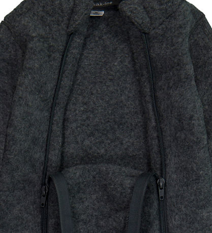 Mikk-Line Pramsuit - Wool - Anthracite Melange