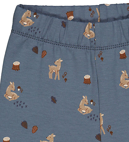 Müsli Sweatpants - Deer - Stormy Blue/Shade/Bark Müsli Sweatpants - Deer - Stormy Blue/Shade/Bark