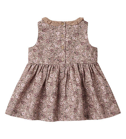 Wheat Dress - Elma - Rose Shadow Flowers Wheat Dress - Elma - Rose Shadow Flowers