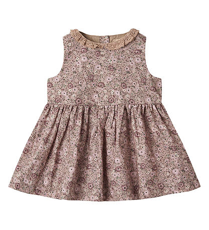 Wheat Dress - Elma - Rose Shadow Flowers Wheat Dress - Elma - Rose Shadow Flowers