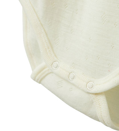 Name It Romper L/æ - Wol - Noos - NmfWang - Snow White m. Pointe