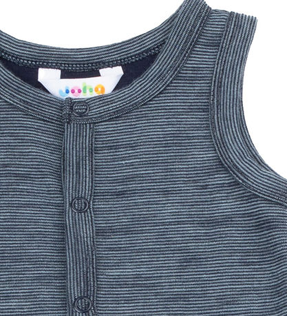 Joha Romper - Wool - Blue