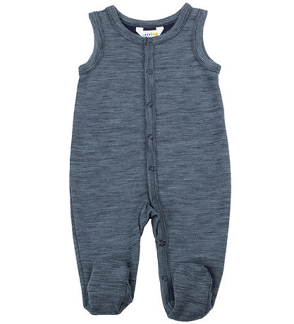 Joha Romper - Wool - Blue