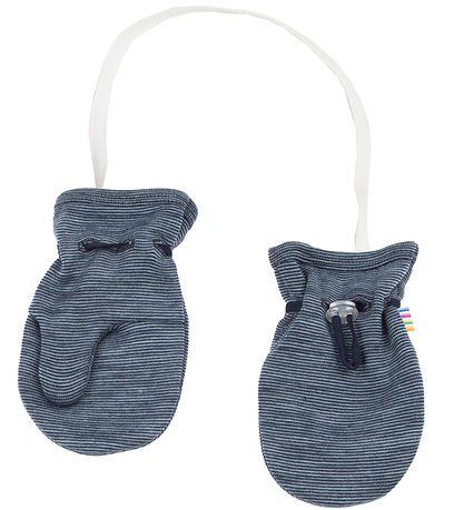 Joha Mittens - Wool - Blue