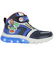 Geox Boots w. Light - J Ciberdron - Super Mario - Navy/Royal Geox Boots w. Light - J Ciberdron - Super Mario - Navy/Royal