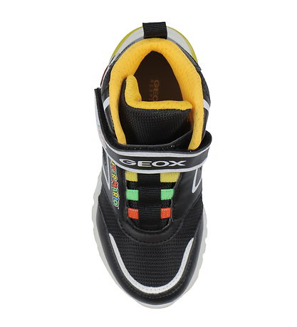 Geox Boots w. Light - J Ciberdron - Super Mario - Black/Yellow