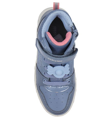 Geox Boots w. Light - J Skylin - Dark Cloud/Light Coral