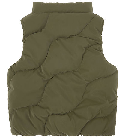 The New Puffer Vest - PU - TnsLance - Ivy Green
