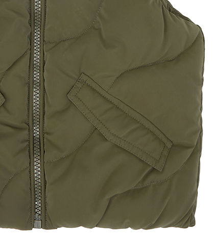 The New Puffer Vest - PU - TnsLance - Ivy Green