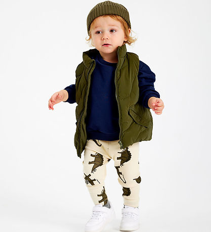 The New Puffer Vest - PU - TnsLance - Ivy Green