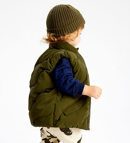 The New Puffer Vest - PU - TnsLance - Ivy Green