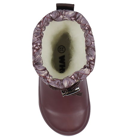 Wheat Termostövlar - Drizzle - Purple Tulpaner