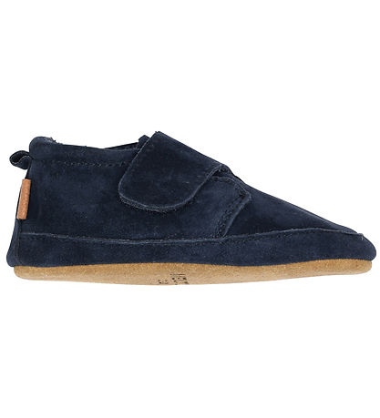 Melton Soft Sole Leather Shoes - Navy
