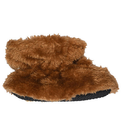 Melton Booties - Bear Fluffy - Apple Cinnamon