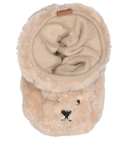 Melton Booties - Bear Fluffy - Mojave Dessert