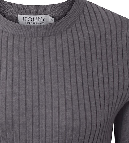 Hound Blouse - Knitted - Grey