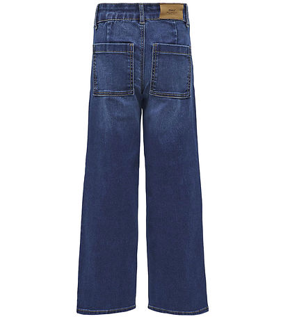 Kids Only Jeans - Noos - KogSylvie - Wide Leg - Dark Blue Denim
