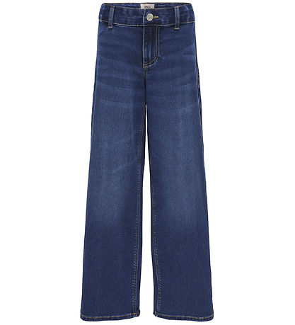 Kids Only Jeans - Noos - KogSylvie - Wide Leg - Dark Blue Denim
