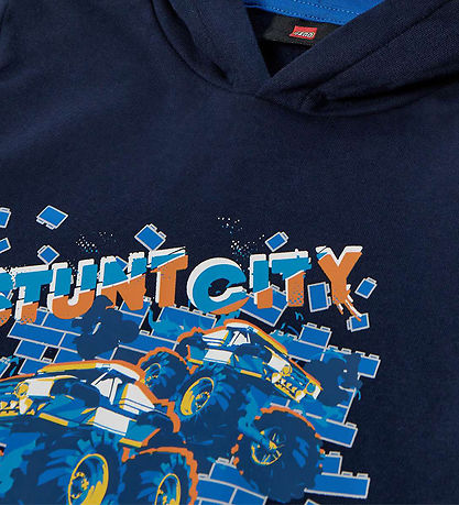 LEGO® City Kapuzenpullover - LWScout - Dark Navy
