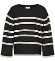 Vero Moda Girl Blouse - VmSaba - Black/Birch Vero Moda Girl Blouse - VmSaba - Black/Birch