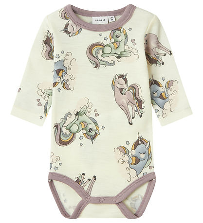 Body m/l Name It - Laine - NbfWillitus - Blanc comme neige av. L Body m/l Name It - Laine - NbfWillitus - Blanc comme neige av. L