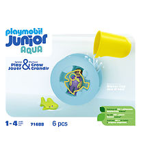 Playmobil Junior Aqua - Vattenhjul med babyhaj - 71688 - 6 Delar Playmobil Junior Aqua - Vattenhjul med babyhaj - 71688 - 6 Delar