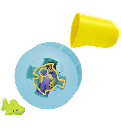 Playmobil Junior Aqua - Waterwheel With Baby Shark - 71688 - 6 P Playmobil Junior Aqua - Waterwheel With Baby Shark - 71688 - 6 P