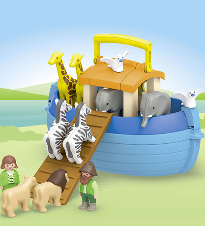 Junior Playmobil - My À emporter Noah's Ark - 71681 - 15 Parties