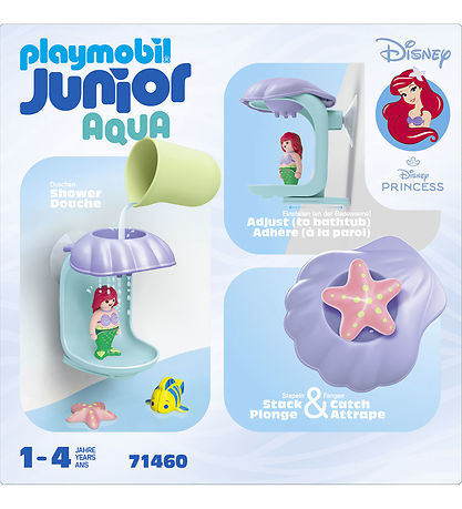 Playmobil Junior Aqua - Disney - Ariel:n hän... - 71460 - 7 Osaa Playmobil Junior Aqua - Disney - Ariel:n hän... - 71460 - 7 Osaa