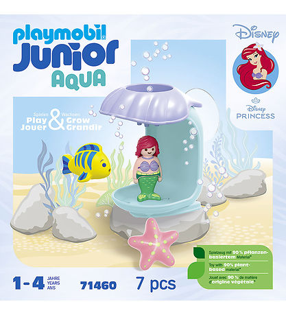 Playmobil Junior Aqua - Disney - Ariel:n hän... - 71460 - 7 Osaa Playmobil Junior Aqua - Disney - Ariel:n hän... - 71460 - 7 Osaa