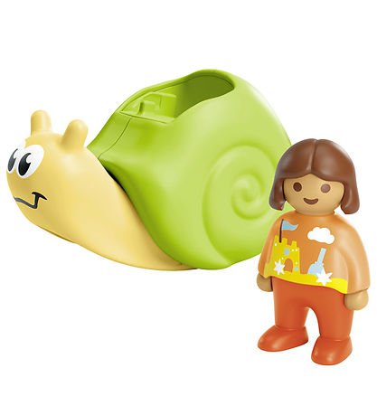 Junior Playmobil - Balançoire escargot avec fonction hochet... - Junior Playmobil - Balançoire escargot avec fonction hochet... -